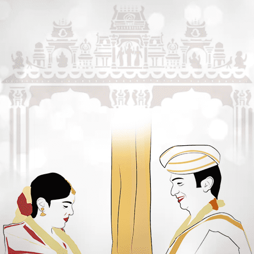 Antarpata And Varmala in Kannada Brahmin Madhwa Weddings