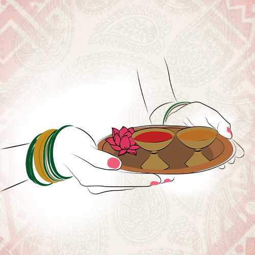 Arasanikal or Arsan Kal Ritual in Tamil Mudaliyar Weddings