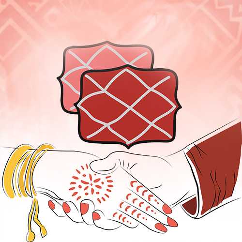 Porutham Parthal Ritual in Tamil Gounder Wedding Rituals