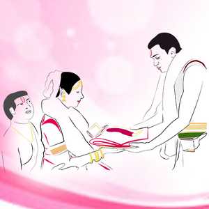 Kanyadaan Ritual In Tamil Brahmin Iyengar Weddings