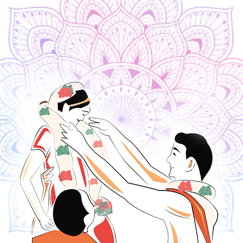 Maalai Maattrudhal Ritual In Tamil Brahmin Iyengar Weddings
